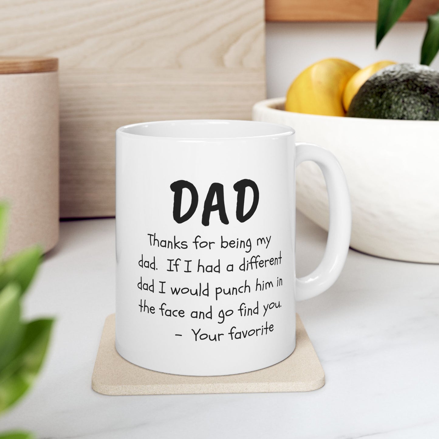 For Dad | Ceramic Mug, (11oz, 15oz)